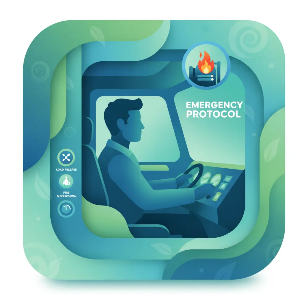 Image de la leçon Procédures en cas de perte de chargement, d'incendie et d'urgence