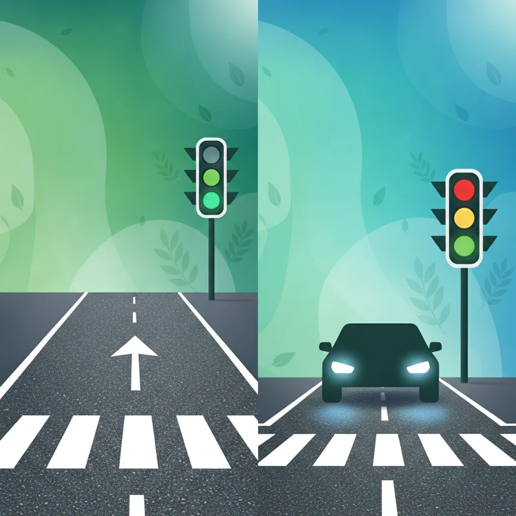Road Markings and Traffic Light Systems lesson image