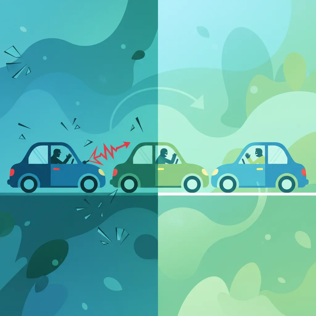 Conflict Resolution in Traffic Situations driving theory lesson