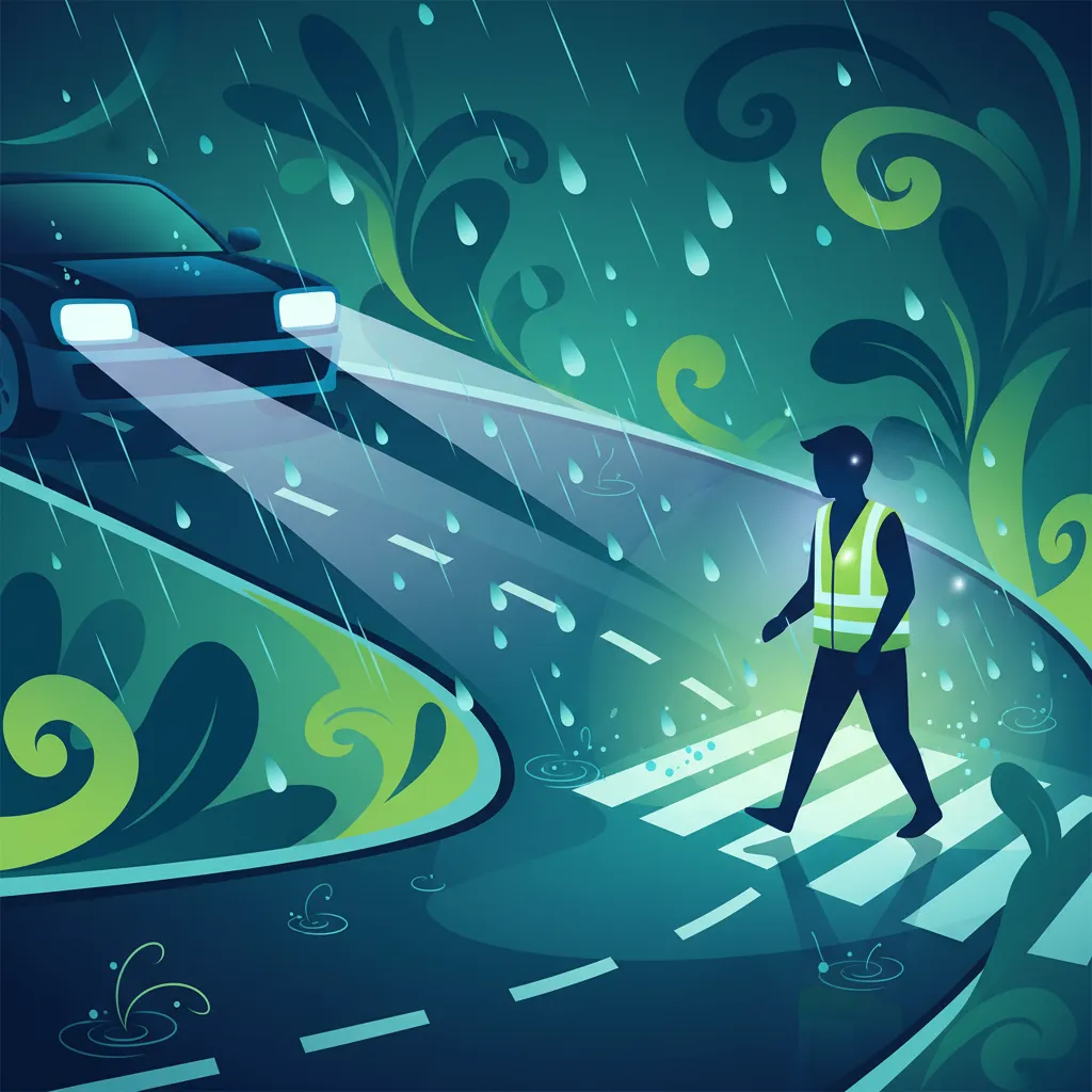 Visibility, Weather Influence, and Night Driving Hazards lesson image