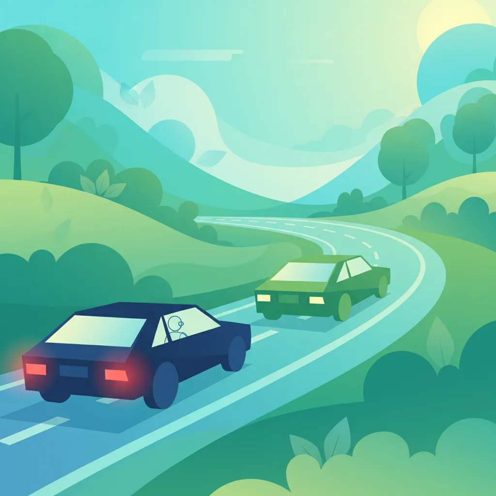 Safe Following Distances lesson image