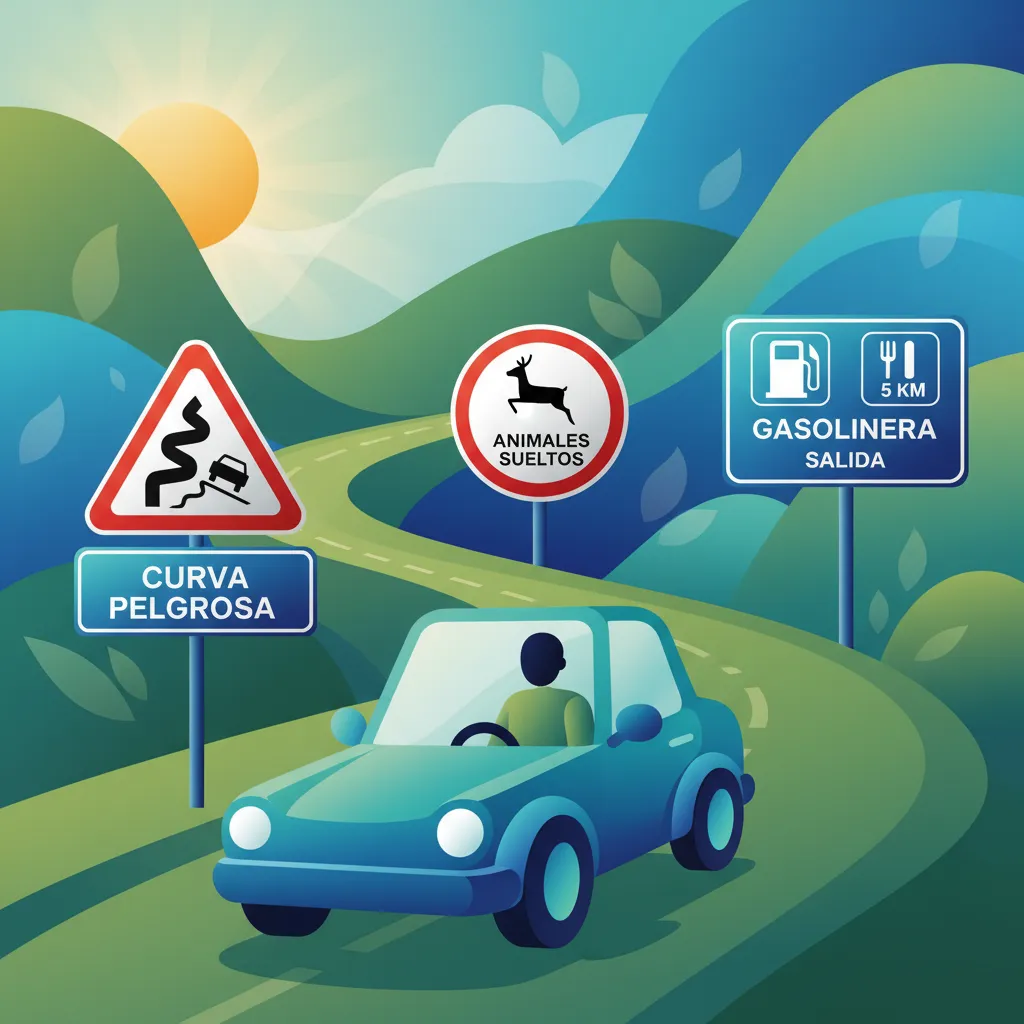 Warning and Informational Signs driving theory lesson