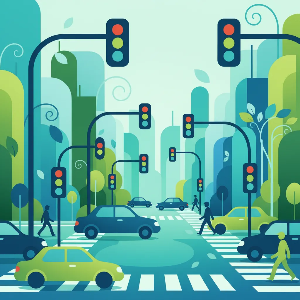 Traffic Lights and Their Phases driving theory lesson