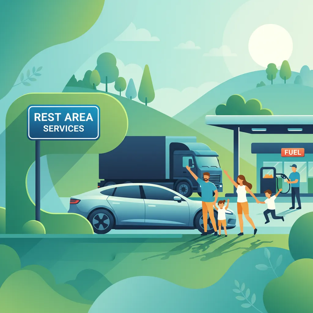 Use of Rest Areas and Service Stations lesson image