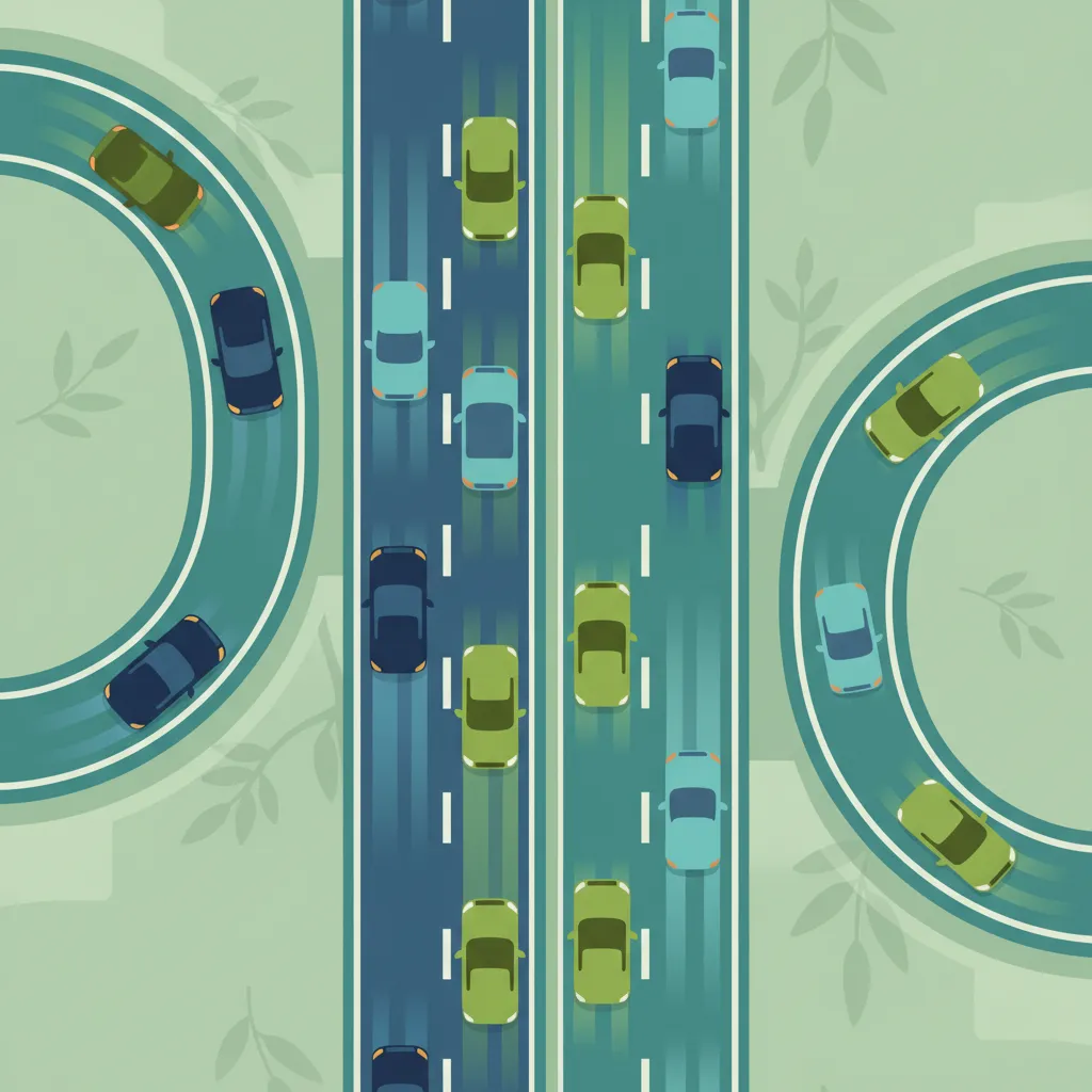 Lane Discipline, Merging, and Exit Strategies lesson image