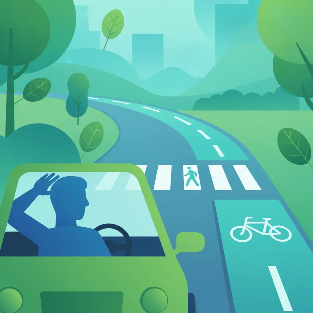 Image de la leçon Pratiques de virage en toute sécurité aux intersections