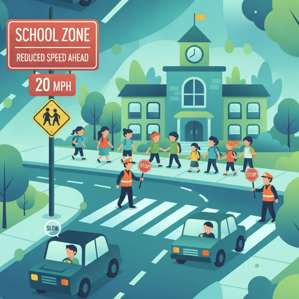 School Zone Regulations and Safety Protocols lesson image