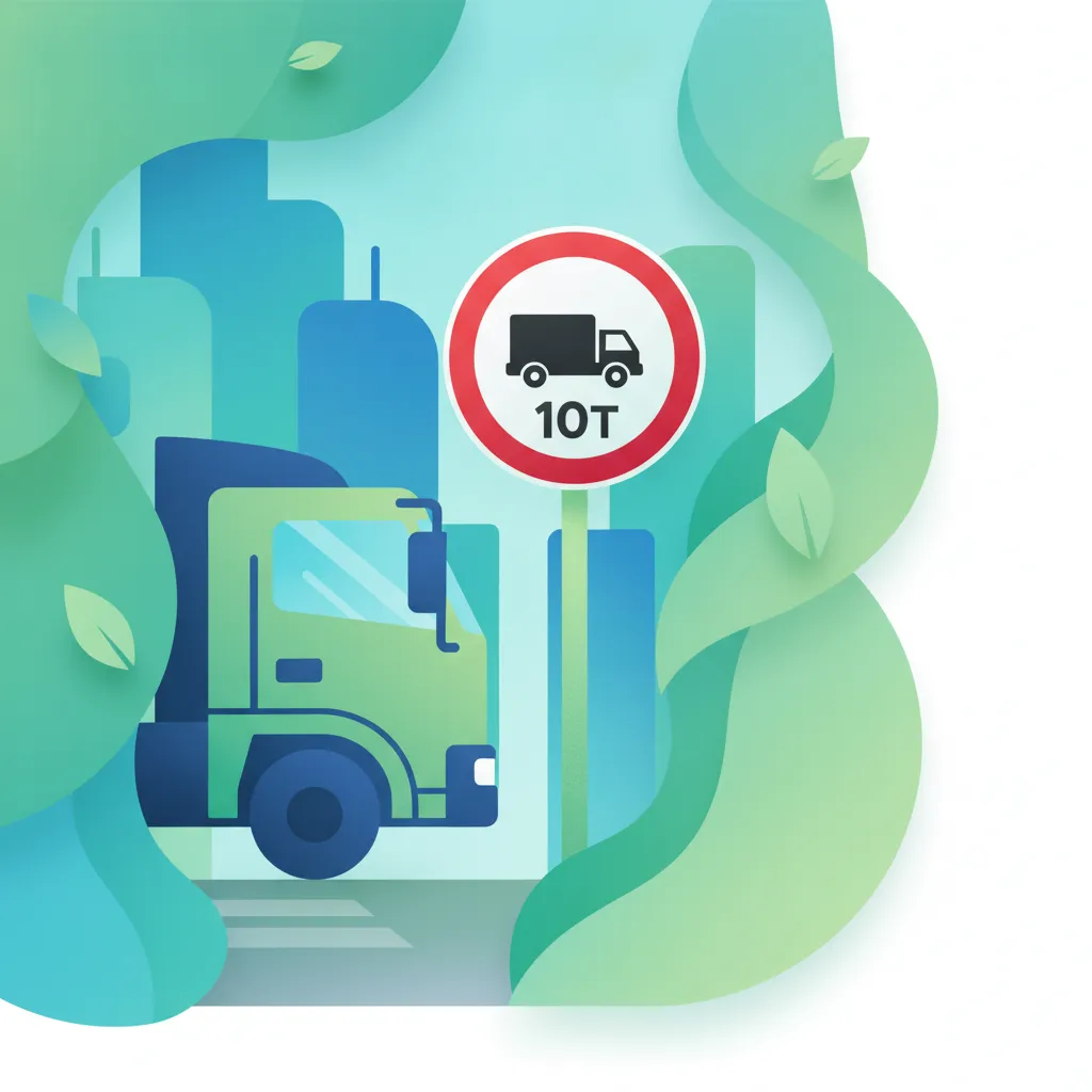 Französische Lkw-Theorie: Spezifische Verkehrszeichen für Güterkraftfahrzeuge