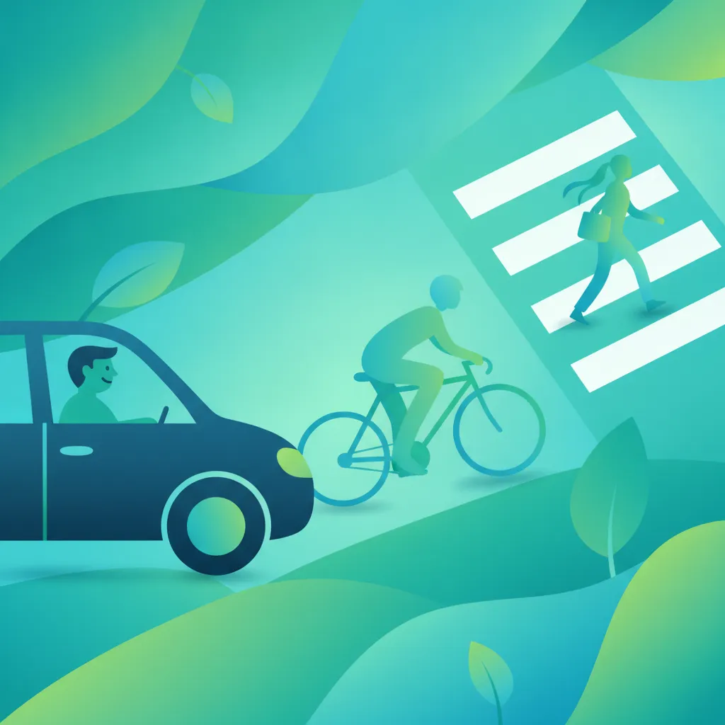 Safe Interaction with Cyclists and Pedestrians lesson image