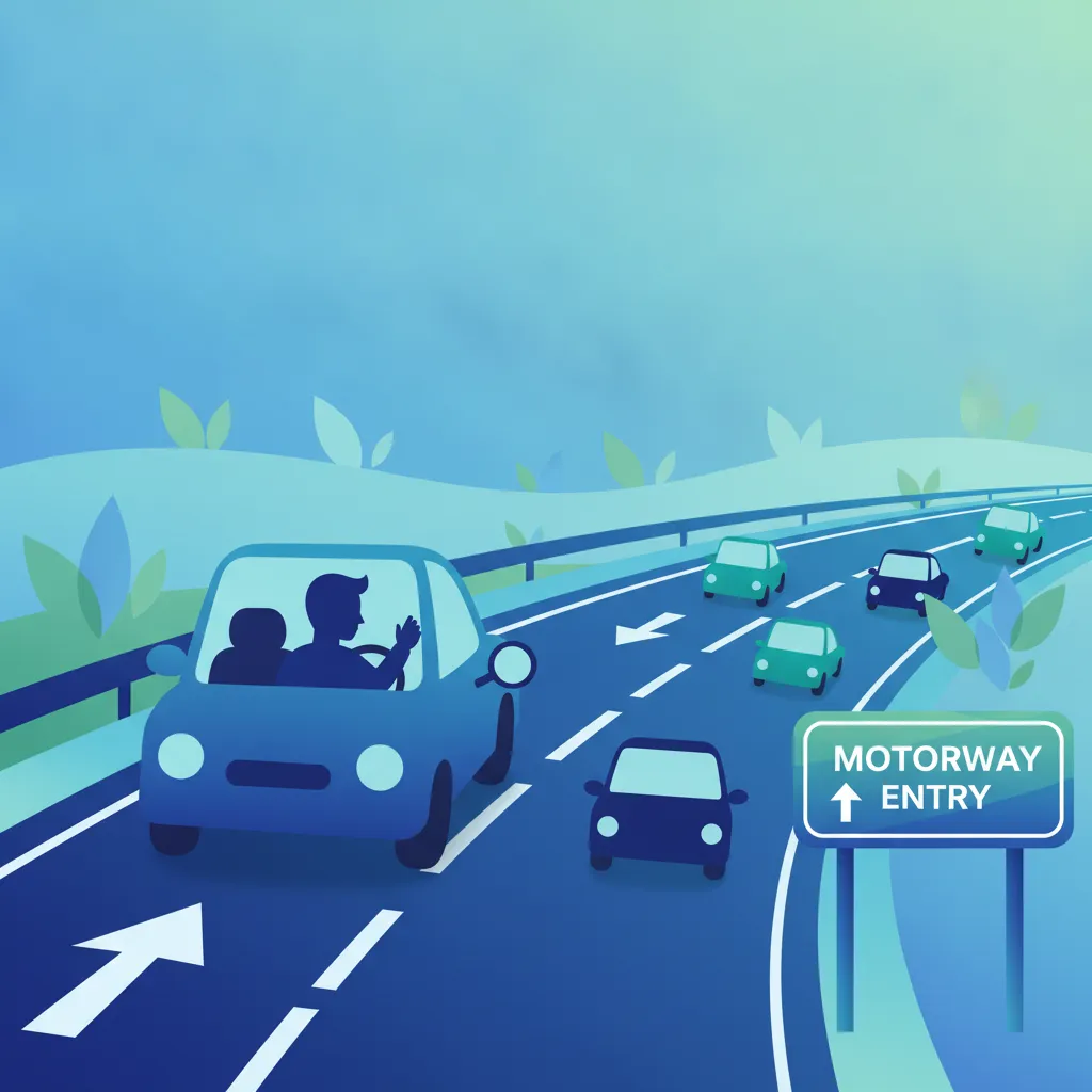Image de la leçon S'insérer sur les routes principales et les autoroutes