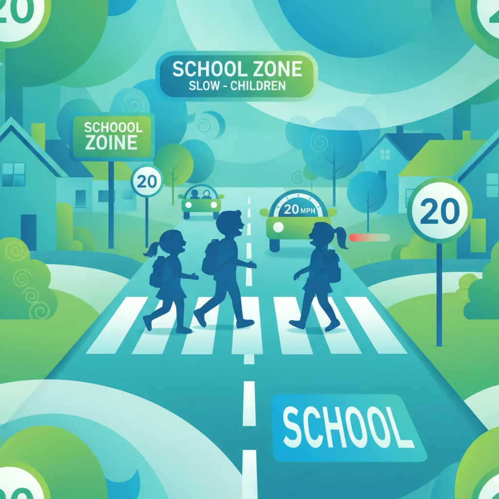 Special Zones: School Areas, Residential Streets lesson image
