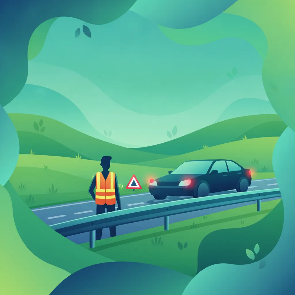 Image de la leçon Procédures après un accident ou une panne