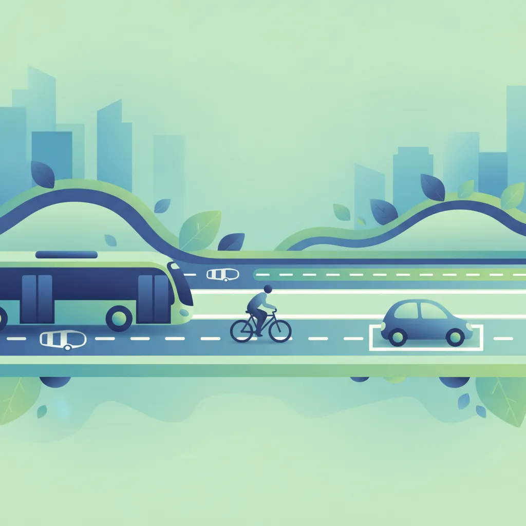 Special Markings: Bus Lanes, Cycle Lanes, and Parking Bays lesson image