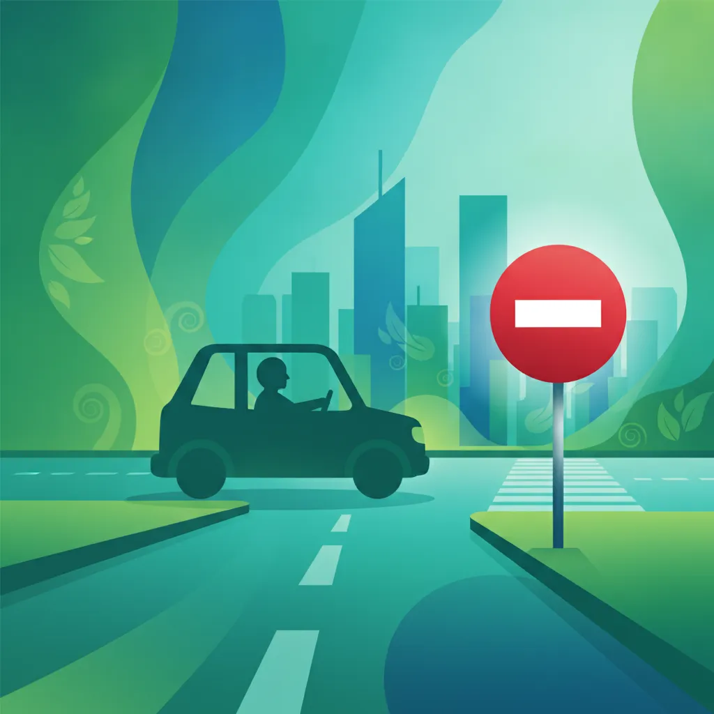 Image de la leçon Restrictions pour les véhicules de transport de passagers en zone urbaine