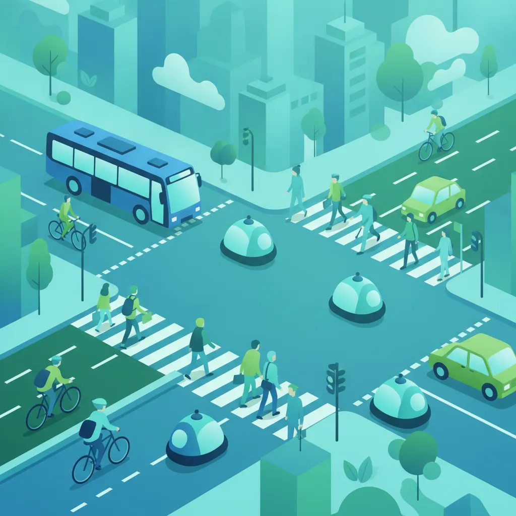 Image de la leçon Défis de la circulation urbaine pour les véhicules de transport de personnes