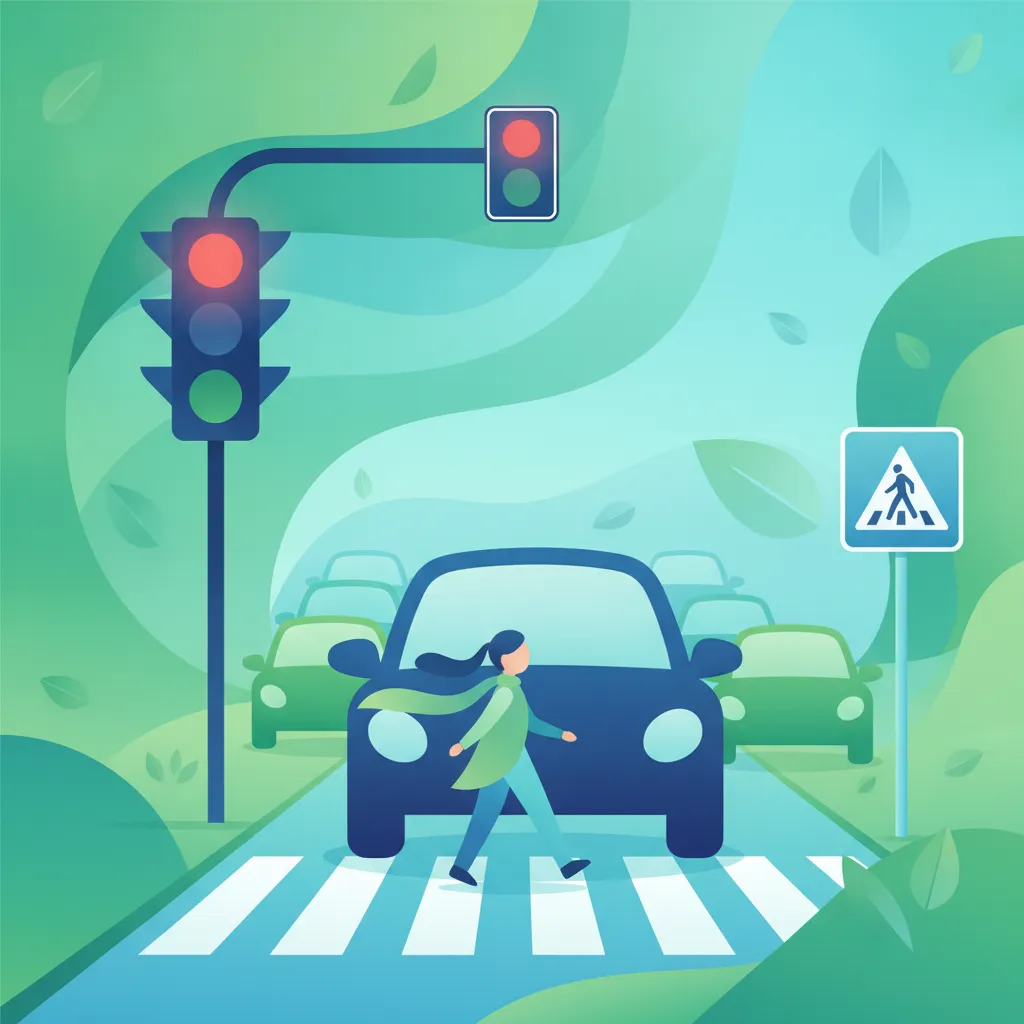 Traffic Lights, Pedestrian Crossings and Priority lesson image