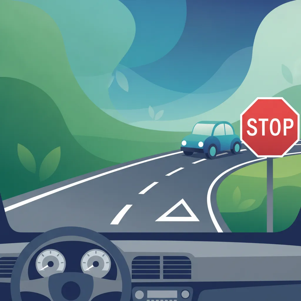 Approaching and Navigating Simple Junctions lesson image