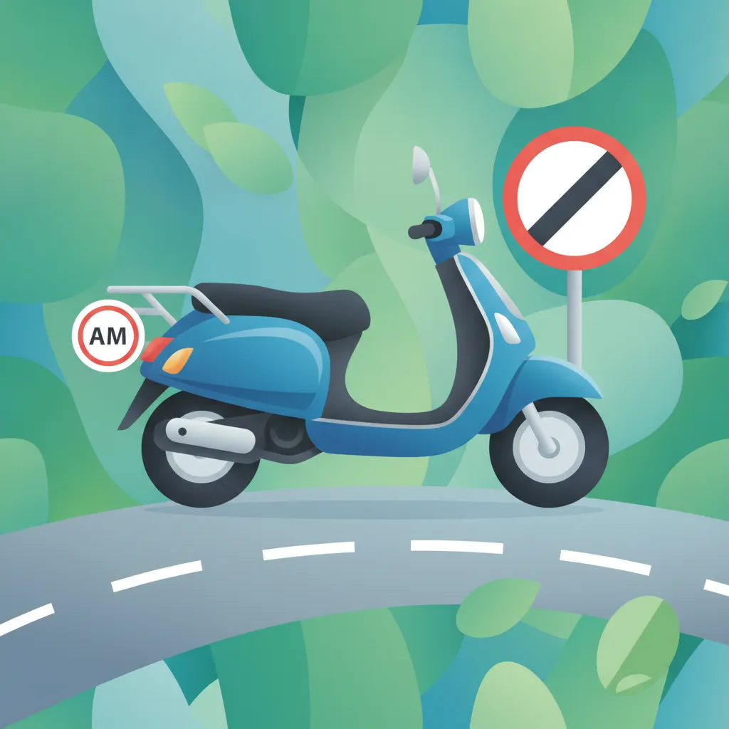 Tempolimits für AM-Fahrzeuge Fahrtheoriestunde