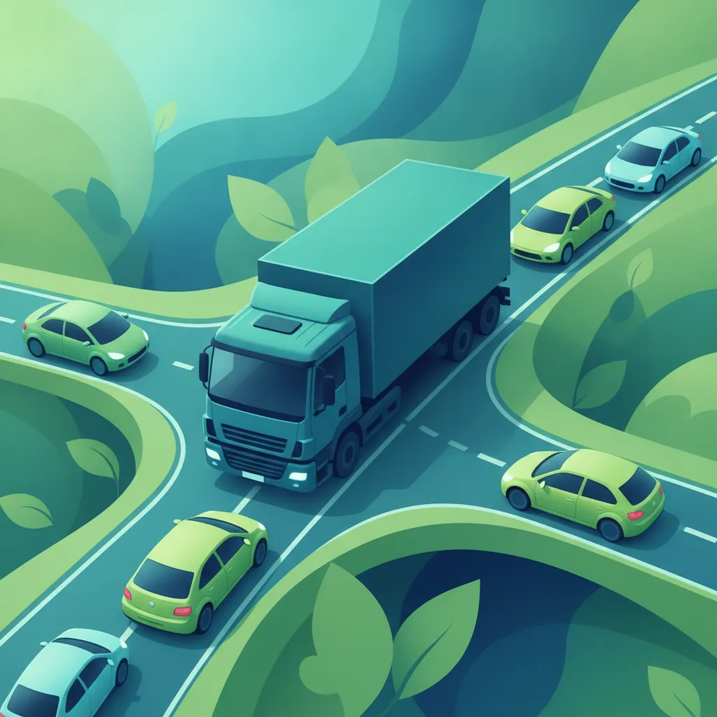 Image de la leçon Impact de la taille du véhicule sur la fluidité du trafic