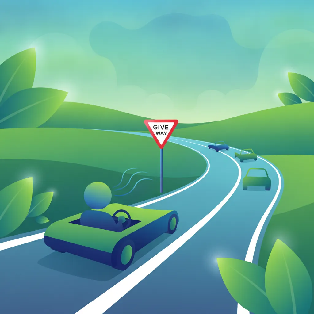 Image de la leçon Règles de priorité et d'arrêt aux intersections