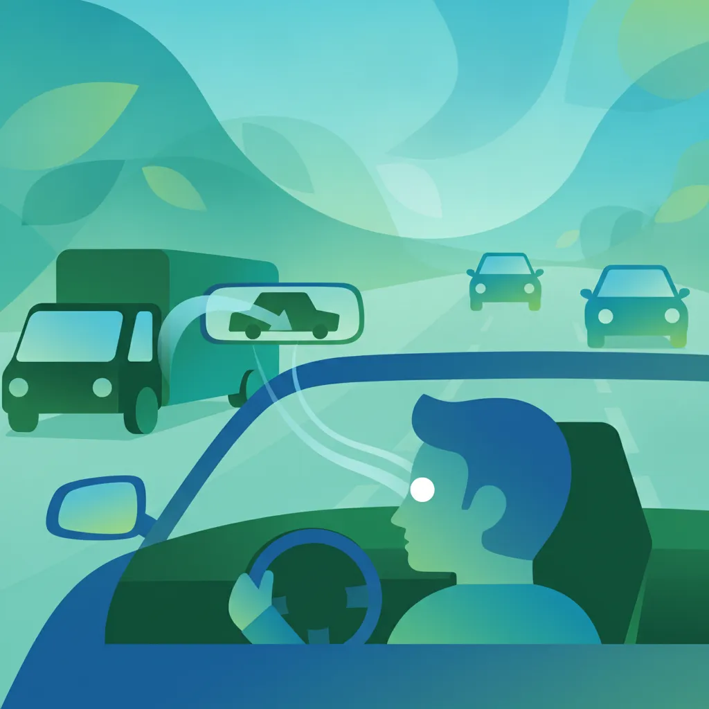 Blind Spot Management and Mirror Checks lesson image