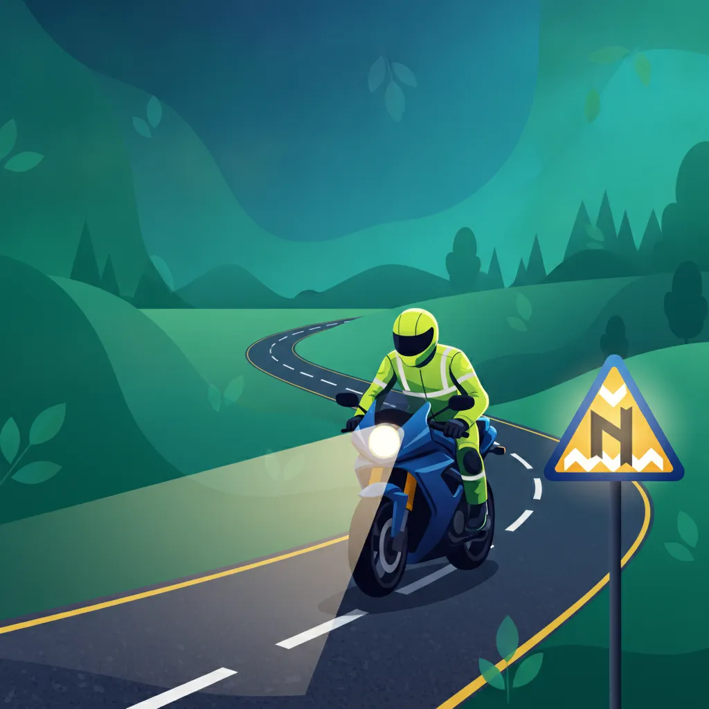 Fahren bei schlechten Lichtverhältnissen und bei Nacht Fahrtheoriestunde