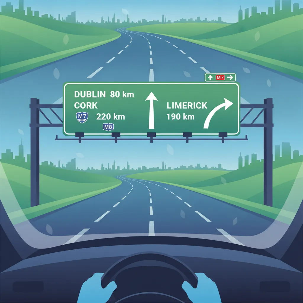 Image de présentation de la leçon Panneaux d'information et signalisation de direction