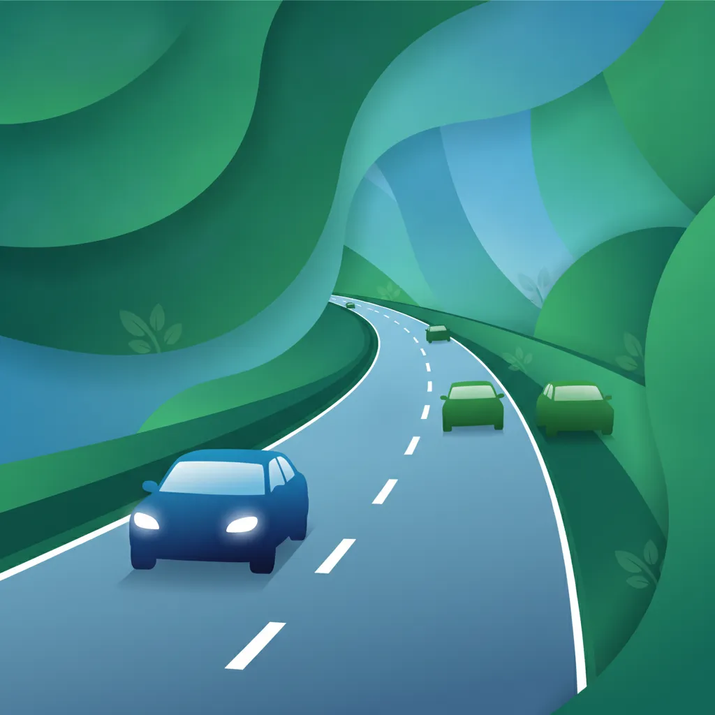 Proper Lane Discipline for Passenger Vehicles lesson image