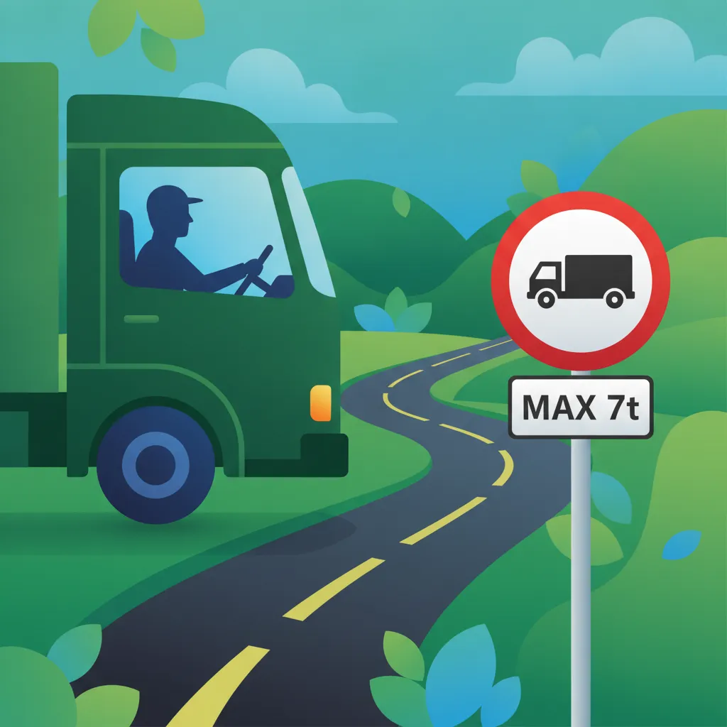 Goods Vehicle Specific Road Signs lesson image