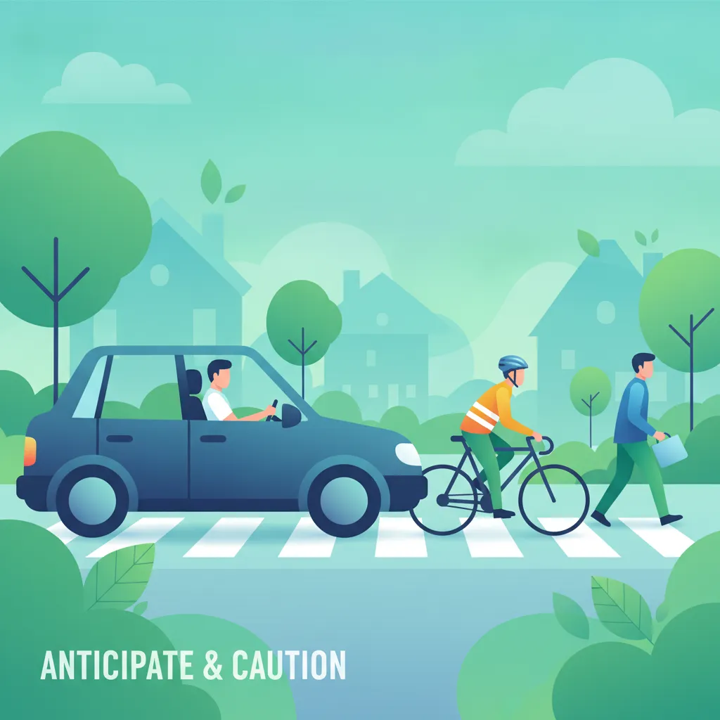 Image de la leçon Sensibilisation aux usagers vulnérables de la route et pratiques de sécurité