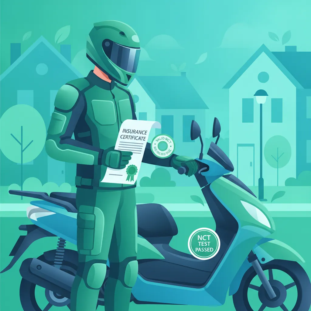 Imagen de la lección Consideraciones sobre seguros y NCT para ciclomotores