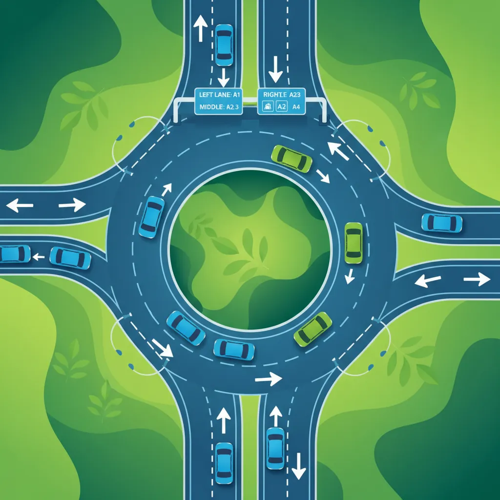 Navigating Roundabouts lesson image