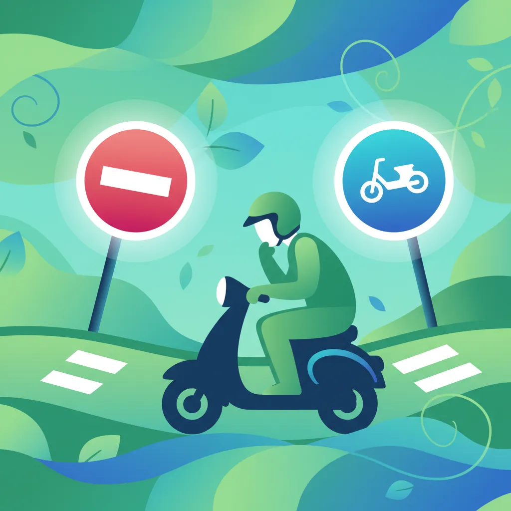 Regulatory Road Signs for Mopeds lesson image