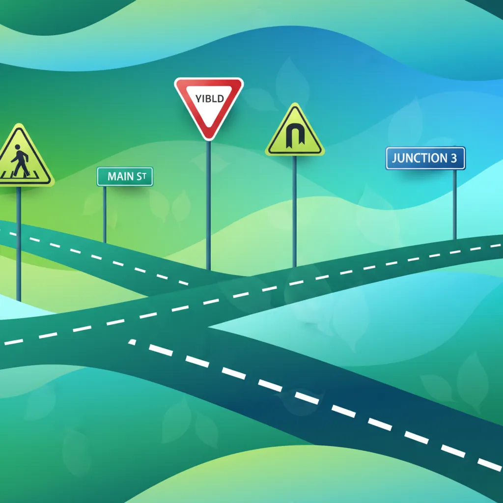 Warning and Information Signs lesson image