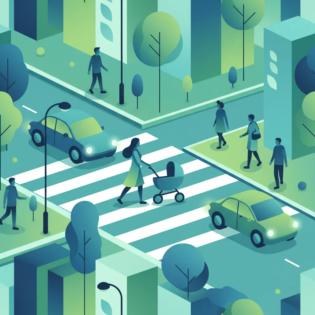 Pedestrian Crossings and Right‑of‑Way lesson image