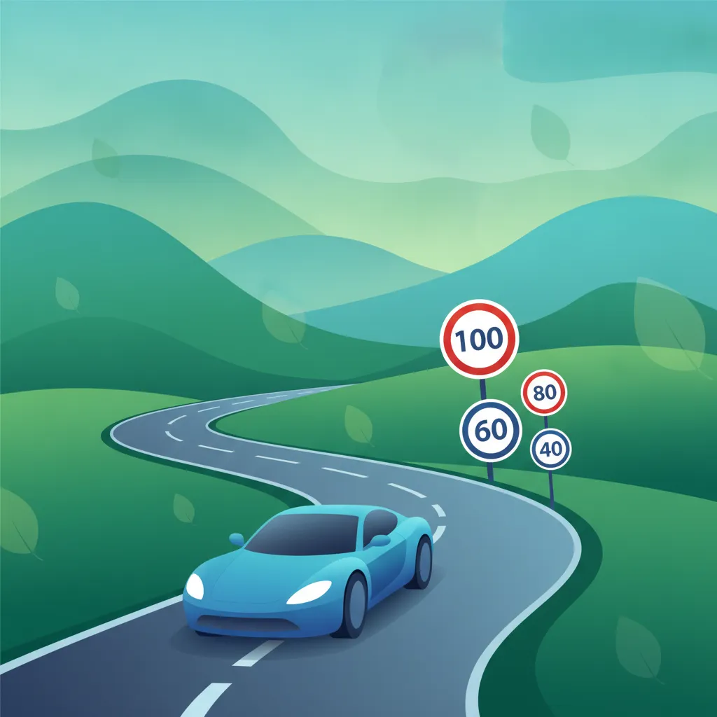 Braking Distance Calculations and Speed Adjustment lesson image