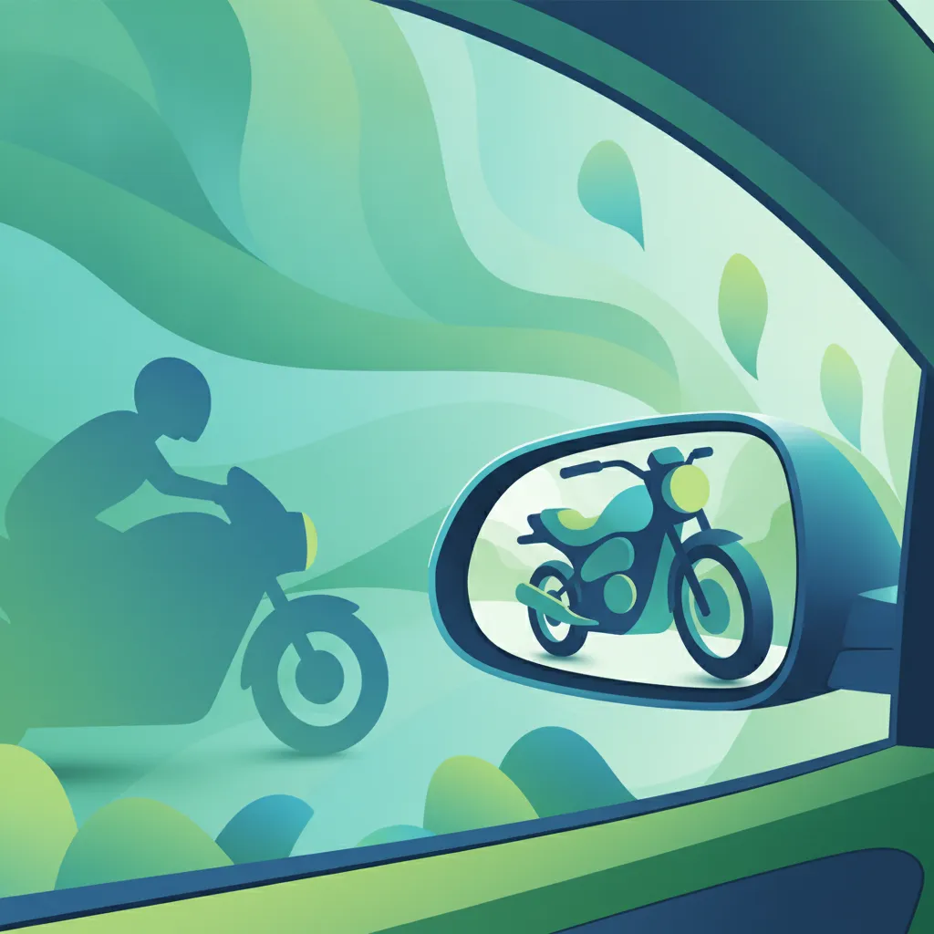 Mirror Use and Blind Spot Awareness driving theory lesson