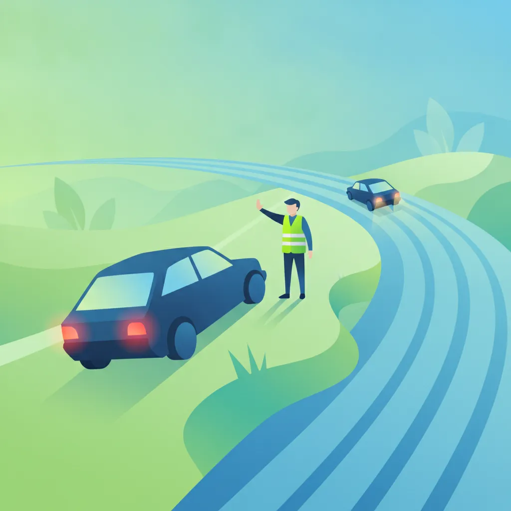 Emergency Procedures on Long Journeys driving theory lesson