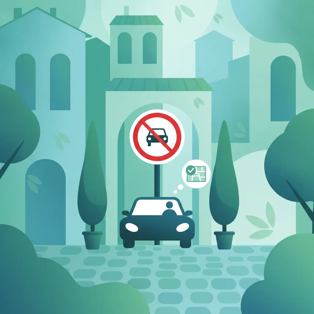 ZTL Zones, Access Limits, and Environmental Restrictions driving theory lesson