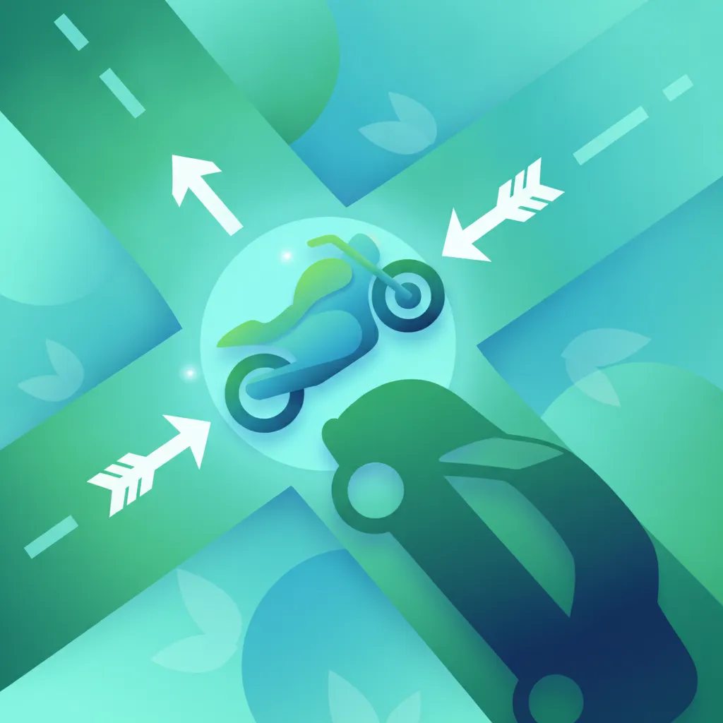 Priority at Uncontrolled Intersections lesson image
