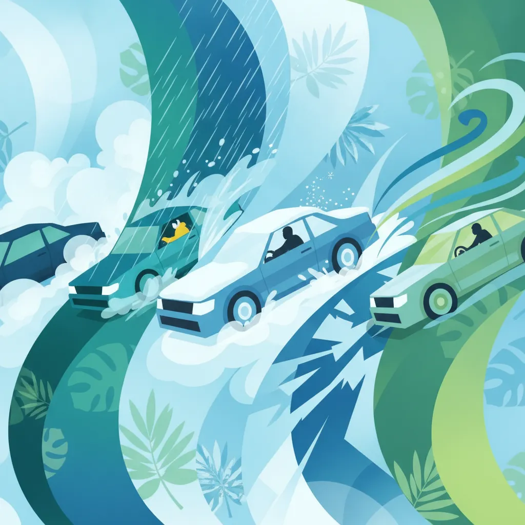 Weather Impacts: Fog, Rain, Snow, Ice, and Wind driving theory lesson