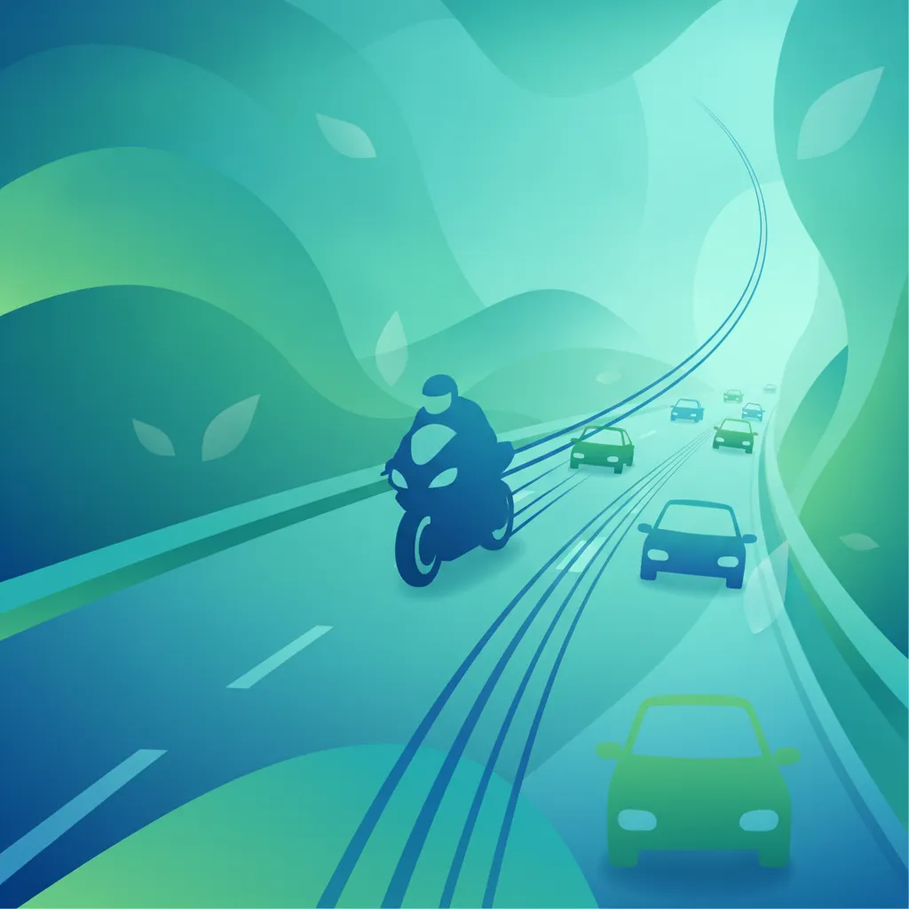 Motorcycle Conduct on Autostrade (Motorways) lesson image