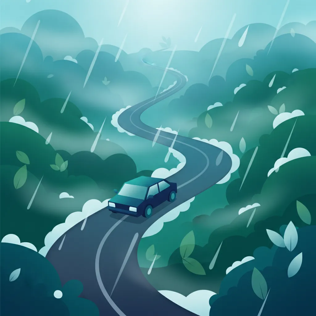 Adverse Weather Conditions: Rain, Fog, Snow, Ice driving theory lesson