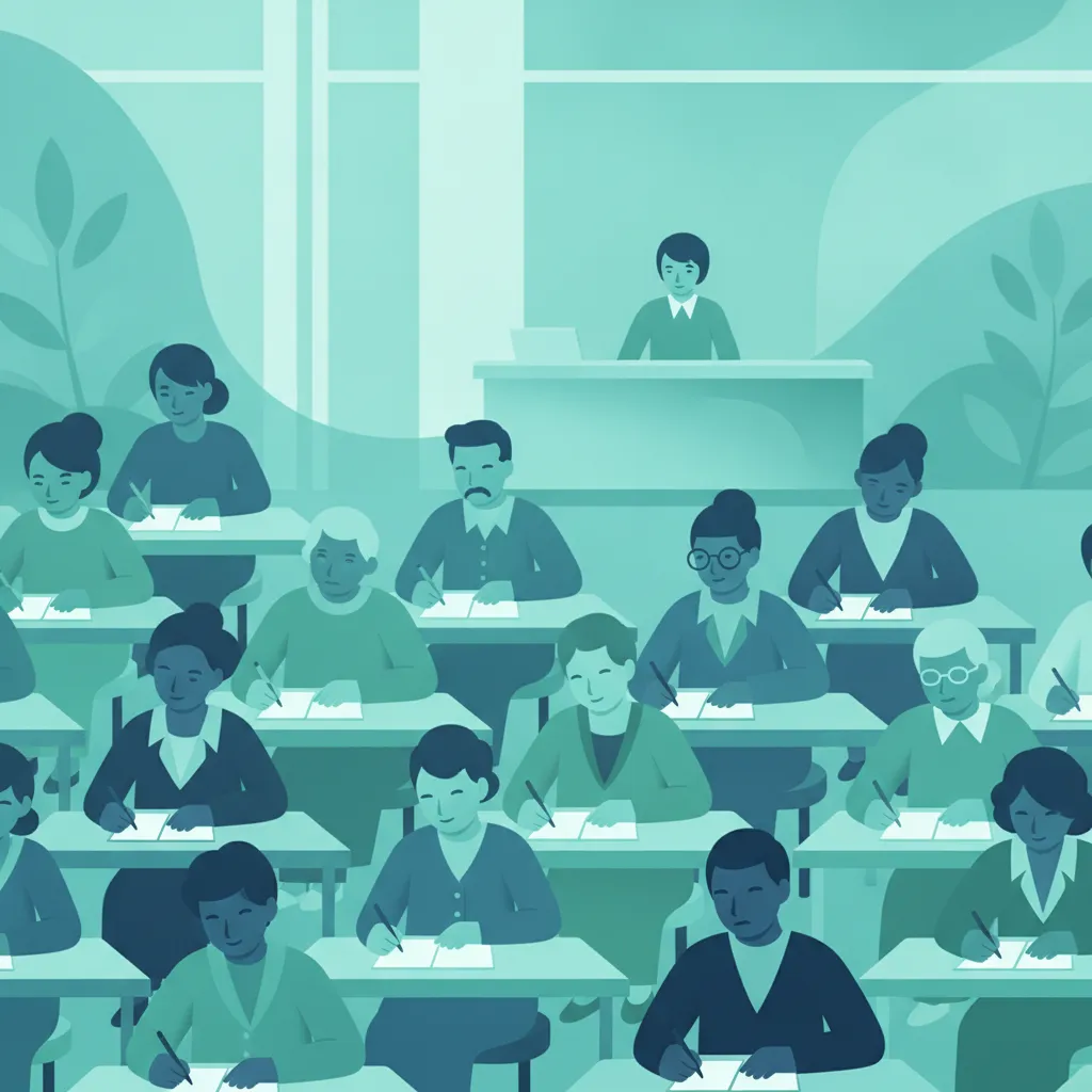 Examination Process and Requirements driving theory lesson