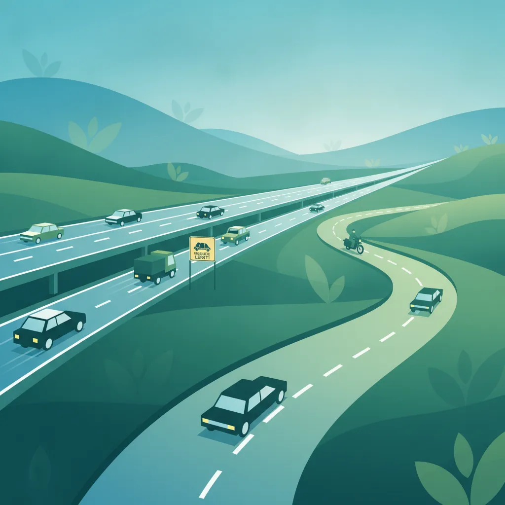 Driving on Autostrade and Extra-Urban Roads lesson image