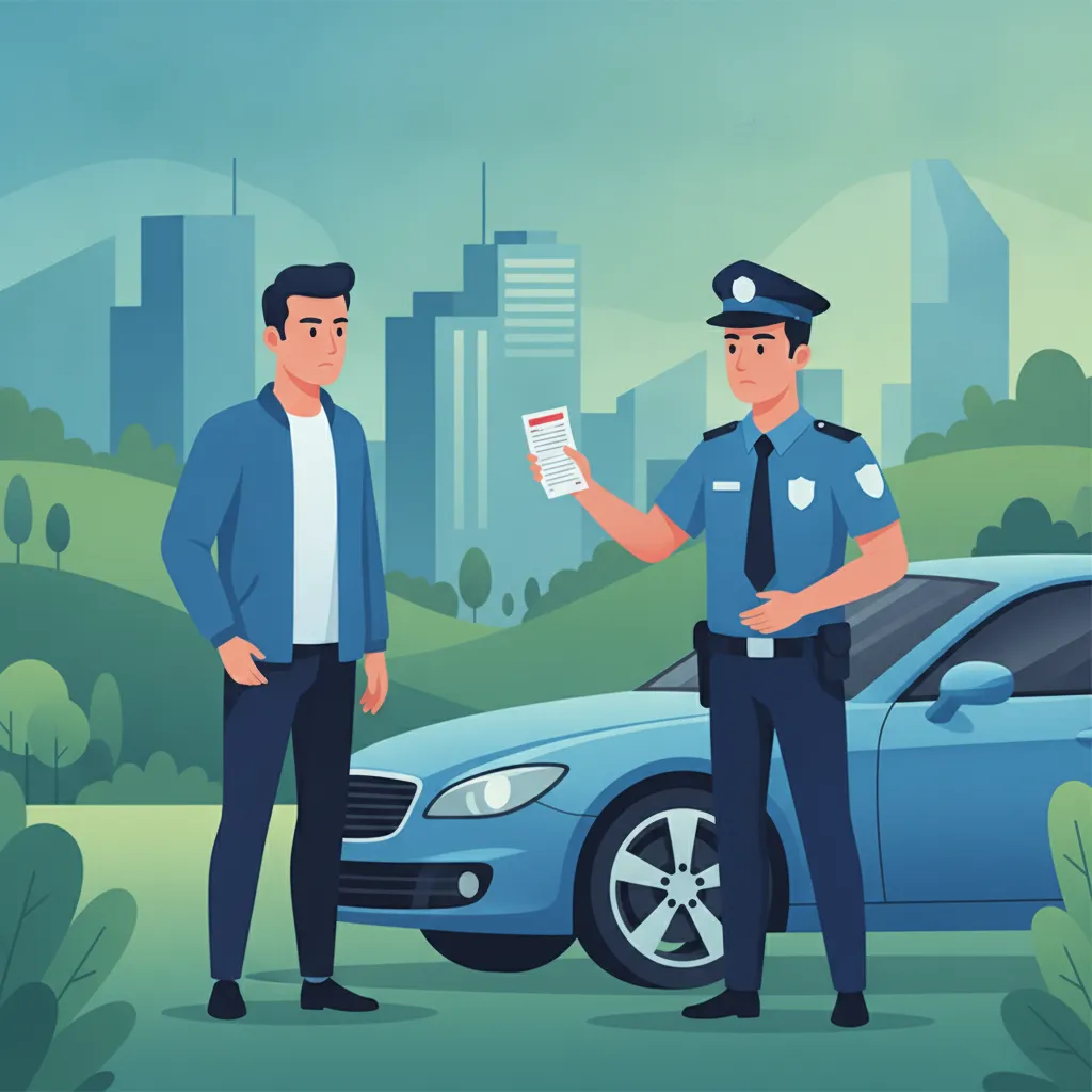 Legal Consequences of Traffic Violations driving theory lesson