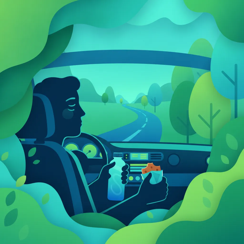 Fatigue, Dehydration, and Concentration Management driving theory lesson
