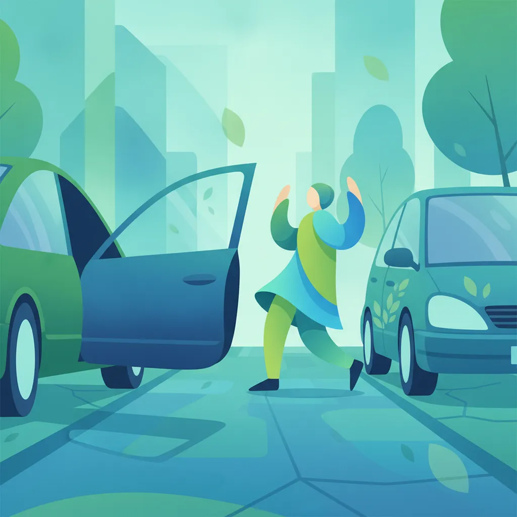 Interaction with Parked Vehicles and Opening Doors lesson image