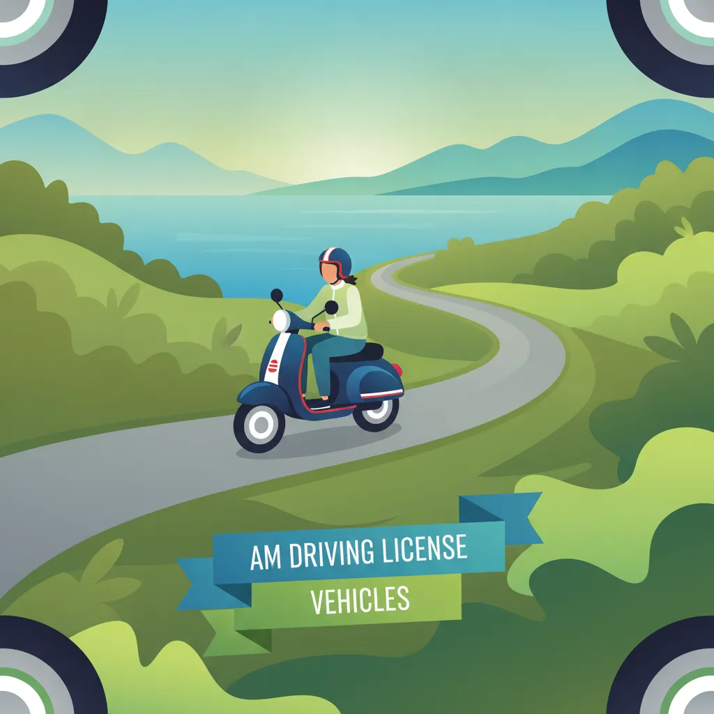 Types of Vehicles Covered by AM Licence driving theory lesson
