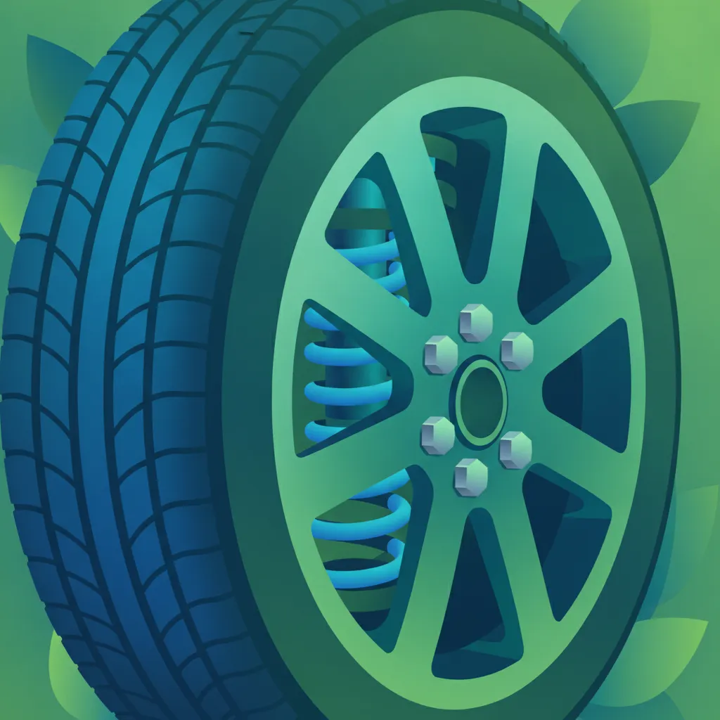 Tyres, Suspension, and Wheel Fastenings driving theory lesson